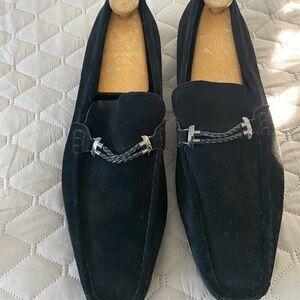 Men's New Stacey Adams Black Loafers